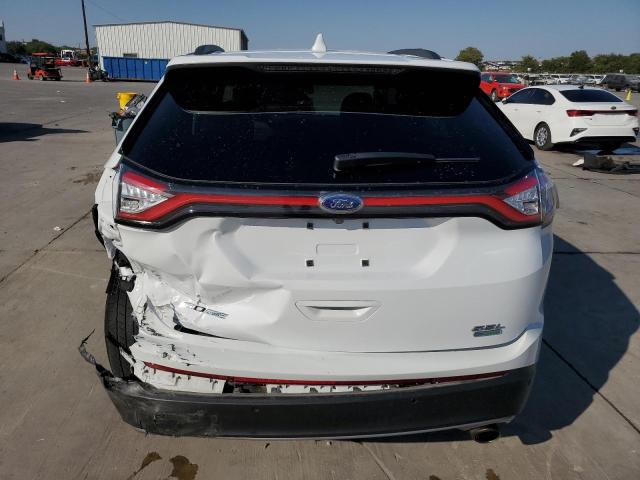 2FMTK3J97FBC32667 - 2015 FORD EDGE SEL WHITE photo 6