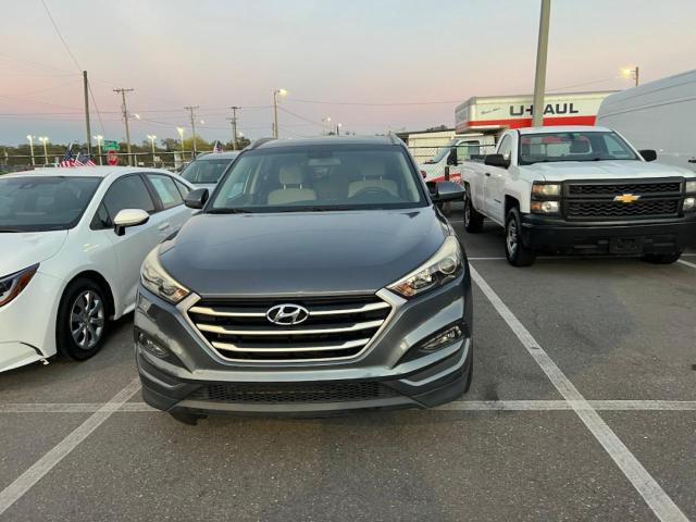 KM8J33A42HU338854 - 2017 HYUNDAI TUCSON LIMITED GRAY photo 6