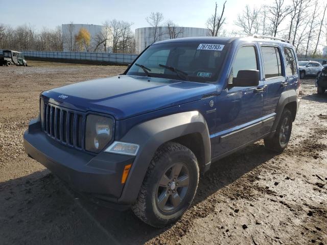 1J4PN3GK0AW146951 - 2010 JEEP LIBERTY RENEGADE BLUE photo 1