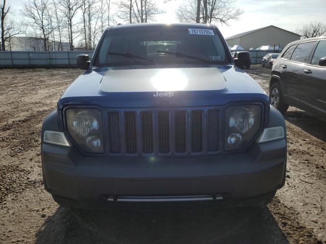 1J4PN3GK0AW146951 - 2010 JEEP LIBERTY RENEGADE BLUE photo 5