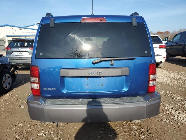 1J4PN3GK0AW146951 - 2010 JEEP LIBERTY RENEGADE BLUE photo 6