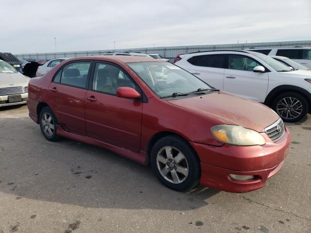 1NXBR32E47Z786229 - 2007 TOYOTA COROLLA CE BURGUNDY photo 4