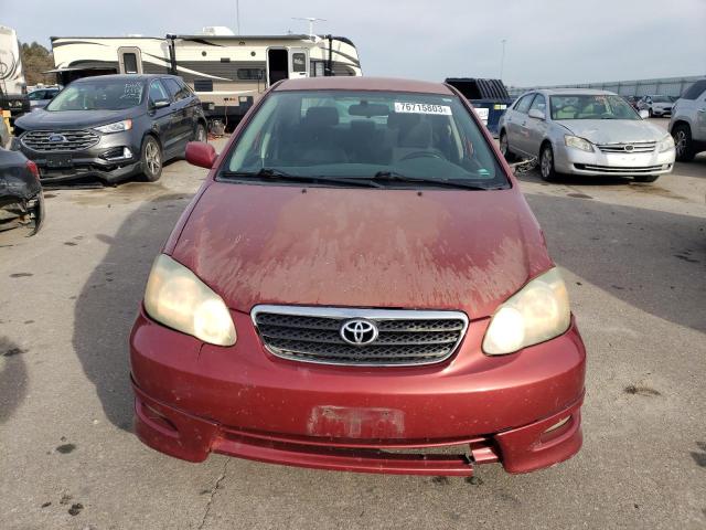 1NXBR32E47Z786229 - 2007 TOYOTA COROLLA CE BURGUNDY photo 5