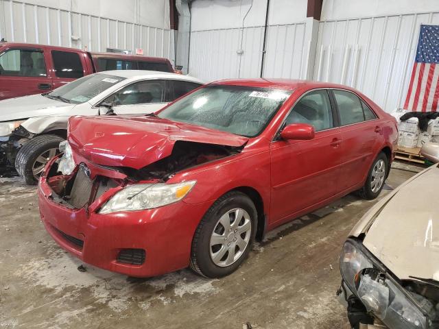 4T4BF3EK8BR157355 - 2011 TOYOTA CAMRY BASE RED photo 1