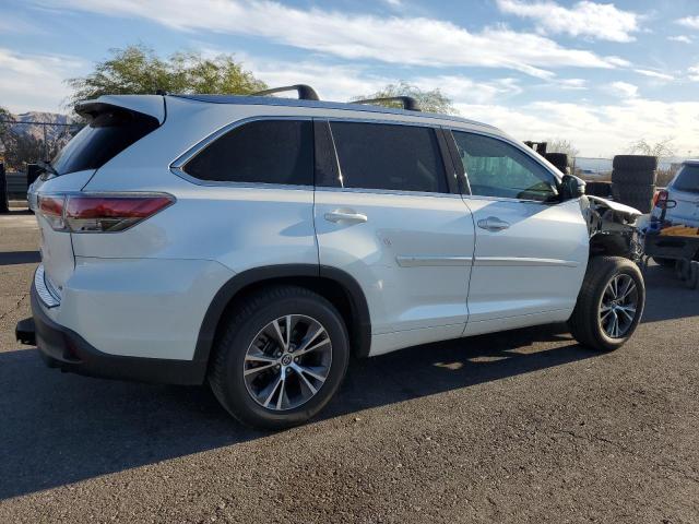 5TDKKRFH0GS142201 - 2016 TOYOTA HIGHLANDER XLE Ağ foto 3