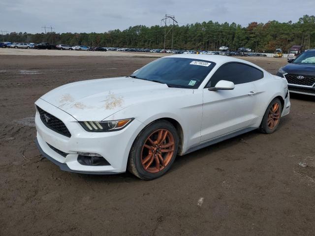 1FA6P8TH8G5251048 - 2016 FORD MUSTANG WHITE photo 1