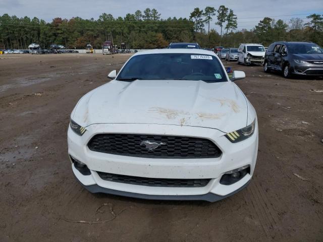 1FA6P8TH8G5251048 - 2016 FORD MUSTANG WHITE photo 5