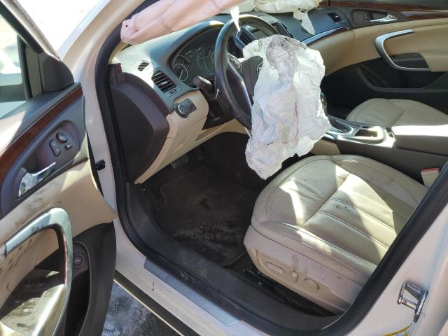 2G4GK5EX6E9177060 - 2014 BUICK REGAL WHITE photo 8