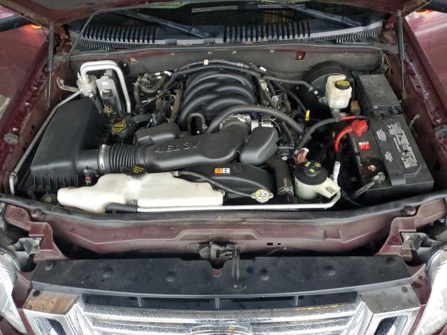 1FMEU33867UA29580 - 2007 FORD EXPLORER S LIMITED BURGUNDY photo 11