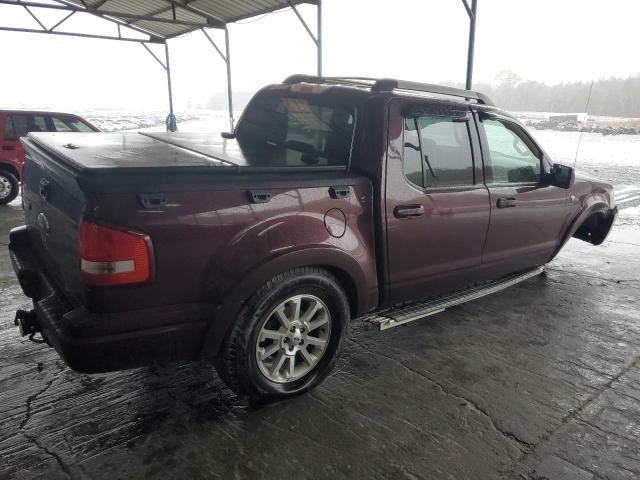 1FMEU33867UA29580 - 2007 FORD EXPLORER S LIMITED BURGUNDY photo 3