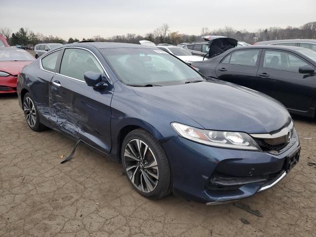 1HGCT1B75HA003018 - 2017 HONDA ACCORD EX BLUE photo 4