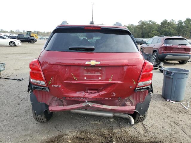 3GNCJLSB1LL262375 - 2020 CHEVROLET TRAX 1LT RED photo 6