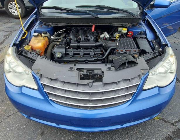 1C3LC55R08N215891 - 2008 CHRYSLER SEBRING TOURING BLUE photo 7