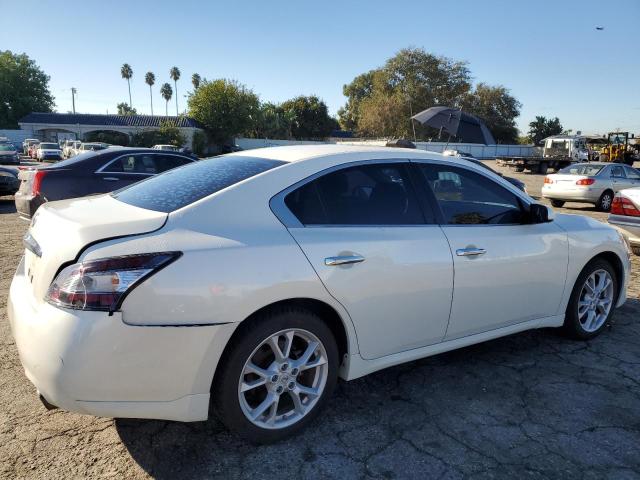 1N4AA5AP5EC492014 - 2014 NISSAN MAXIMA S WHITE photo 3