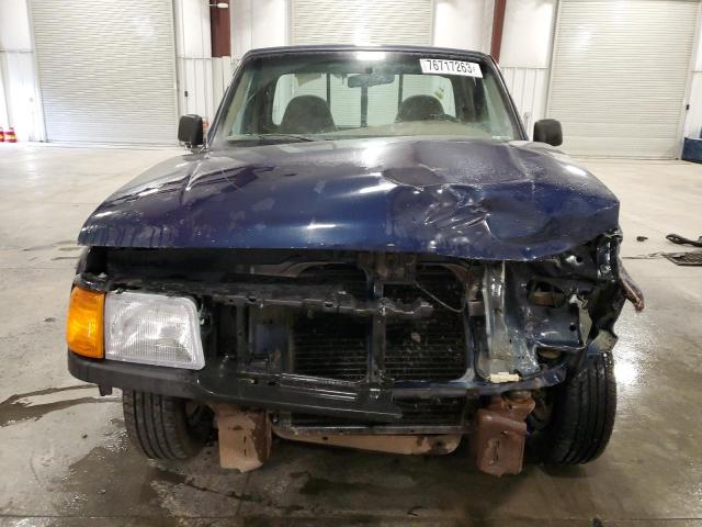 1FTCR10A8VUA55412 - 1997 FORD RANGER BLUE photo 5