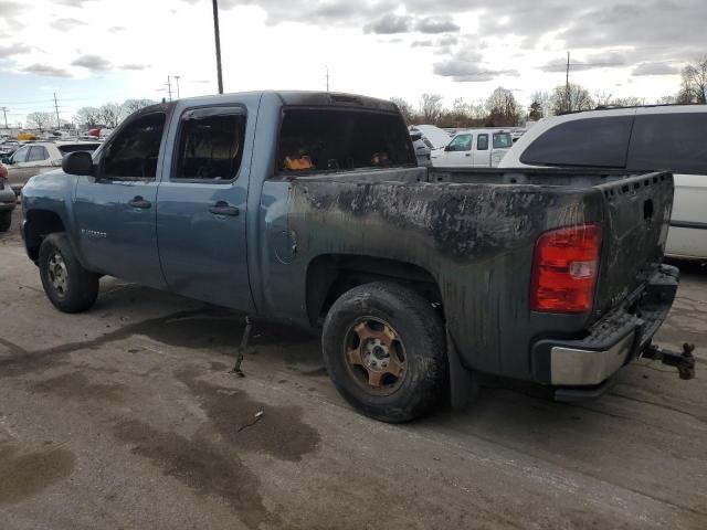 3GCPKSE36BG262207 - 2011 CHEVROLET SILVERADO K1500 LT BLUE photo 2