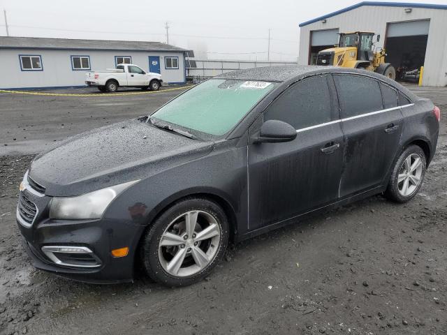 1G1PE5SB6F7280897 - 2015 CHEVROLET CRUZE LT BLACK photo 1