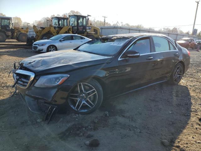 WDDUG6EB1KA492230 - 2019 MERCEDES-BENZ S 450 4MATIC BLACK photo 1