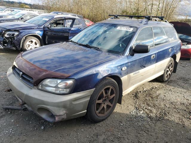 4S3BH675346638879 - 2004 SUBARU LEGACY OUTBACK AWP 蓝色 照片 1