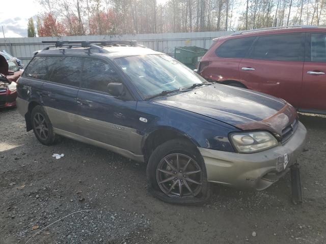4S3BH675346638879 - 2004 SUBARU LEGACY OUTBACK AWP 蓝色 照片 4