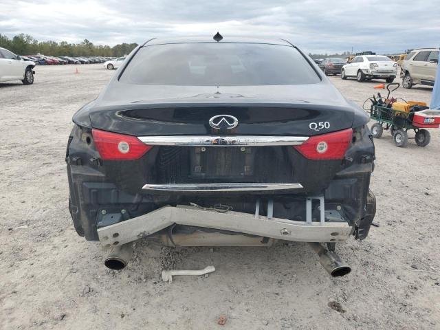 JN1BV7AP1EM684302 - 2014 INFINITI Q50 BASE BLACK photo 6