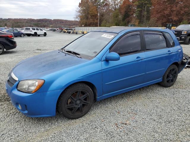 KNAFE161875005460 - 2007 KIA SPECTRA5 SX BLUE photo 1