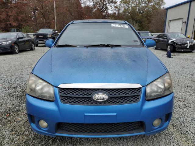 KNAFE161875005460 - 2007 KIA SPECTRA5 SX BLUE photo 5