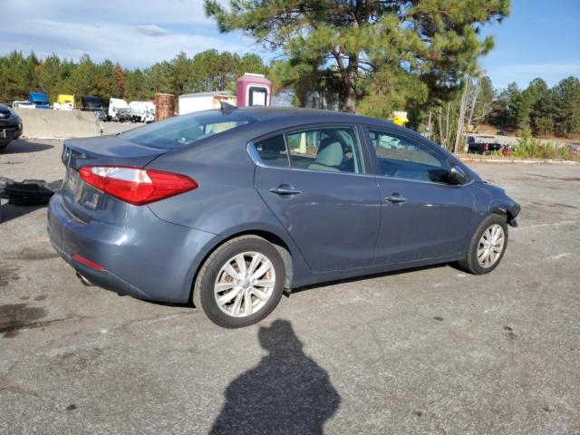 KNAFX4A82E5197133 - 2014 KIA FORTE EX CHARCOAL photo 3