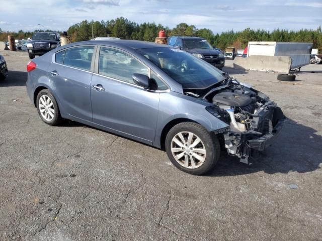 KNAFX4A82E5197133 - 2014 KIA FORTE EX CHARCOAL photo 4