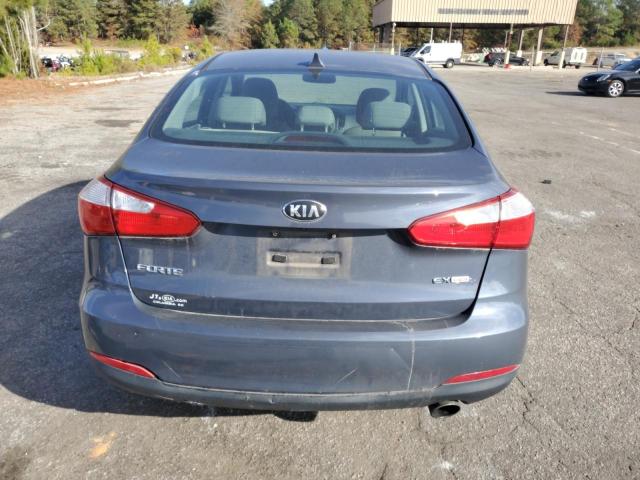 KNAFX4A82E5197133 - 2014 KIA FORTE EX CHARCOAL photo 6