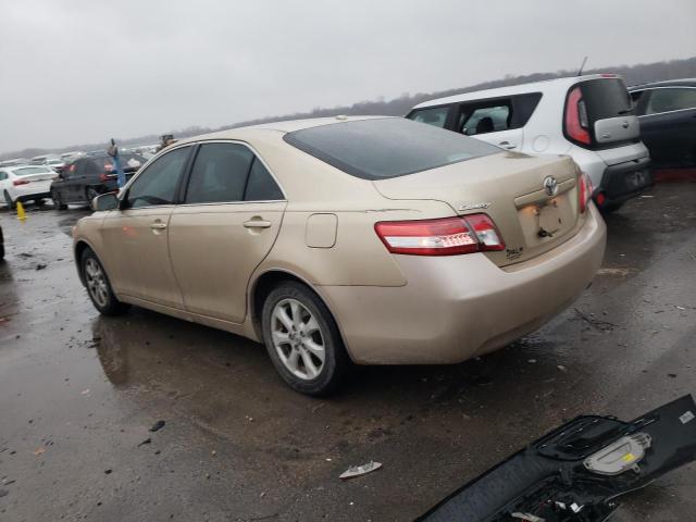 4T1BF3EK6BU589260 - 2011 TOYOTA CAMRY BASE GOLD photo 2