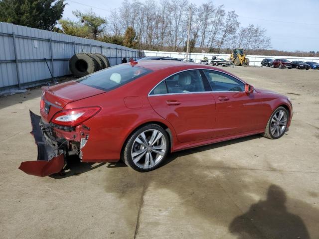 WDDLJ6HB4GA178555 - 2016 MERCEDES-BENZ CLS 400 4MATIC RED photo 3