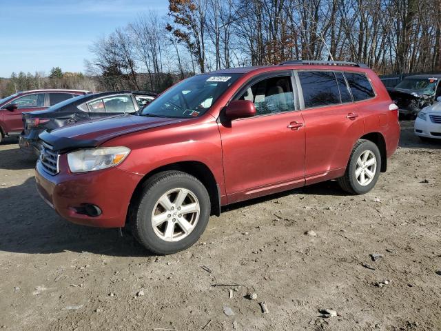 5TDBK3EH5AS032119 - 2010 TOYOTA HIGHLANDER MAROON photo 1