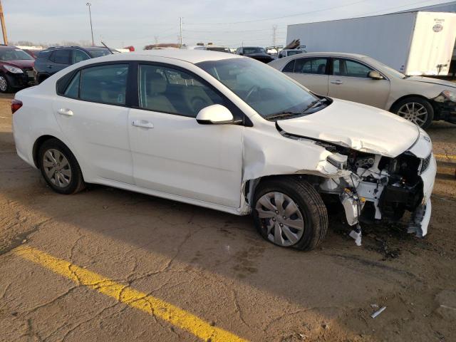 3KPA24ADXLE325659 - 2020 KIA RIO LX WHITE photo 4