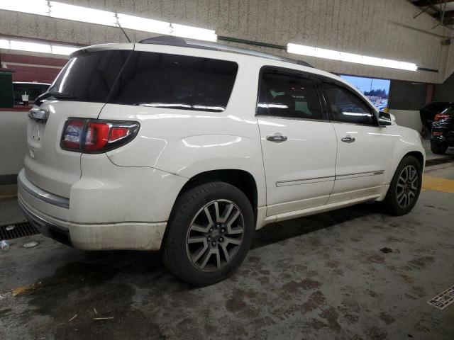 1GKKRTKD8DJ100092 - 2013 GMC ACADIA DENALI WHITE photo 3