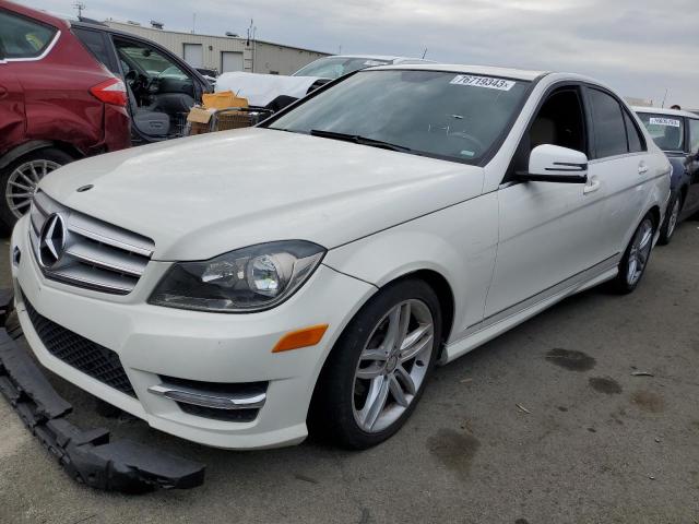 WDDGF4HB3CA610912 - 2012 MERCEDES-BENZ C 250 WHITE photo 1