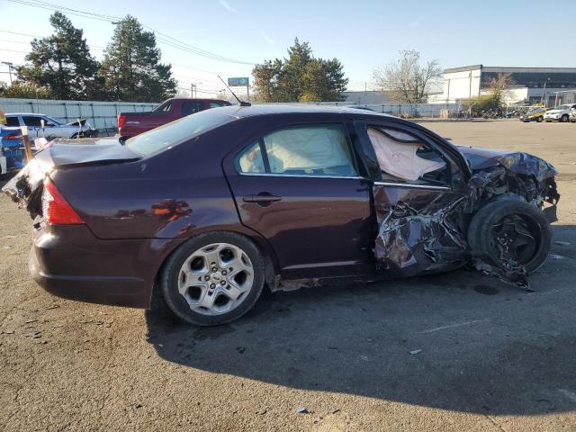 3FAHP0HA6BR232610 - 2011 FORD FUSION SE MAROON photo 3