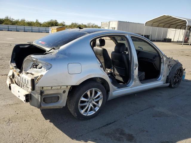 JN1CV6AP1BM502656 - 2011 INFINITI G37 BASE SILVER photo 3