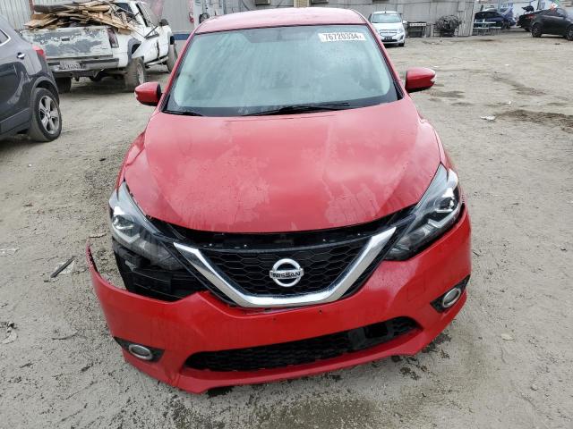 3N1AB7AP7KY327171 - 2019 NISSAN SENTRA S RED photo 5