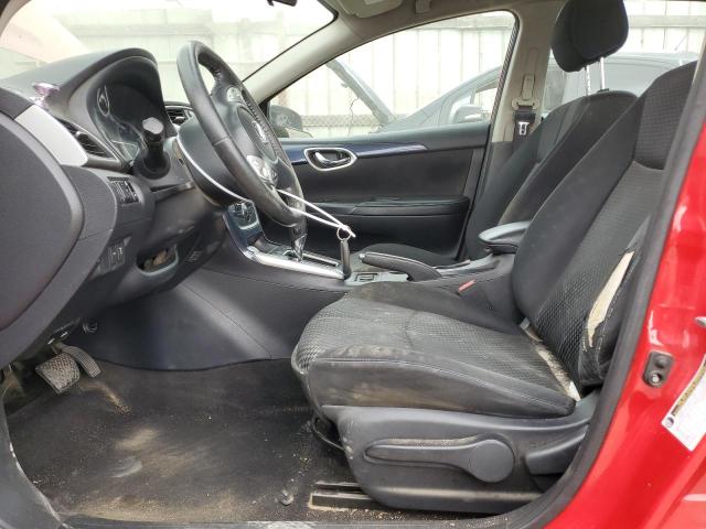 3N1AB7AP7KY327171 - 2019 NISSAN SENTRA S RED photo 7