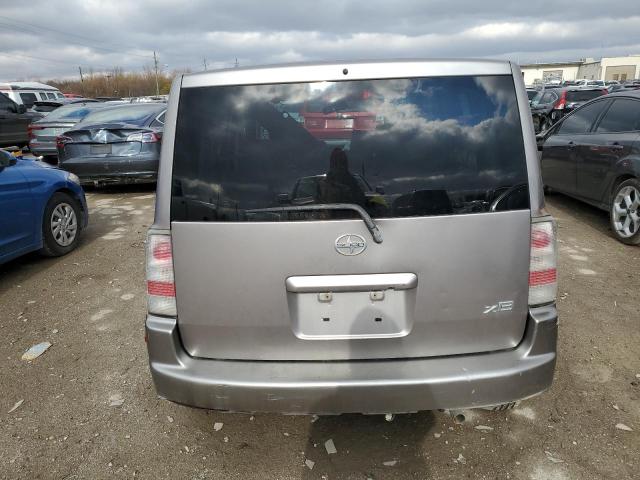 JTLKT324154028248 - 2005 TOYOTA SCION XB SILVER photo 6