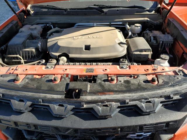 1GCGTEEN2M1236964 - 2021 CHEVROLET COLORADO ZR2 ORANGE photo 11