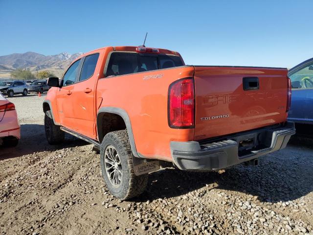1GCGTEEN2M1236964 - 2021 CHEVROLET COLORADO ZR2 ORANGE photo 2