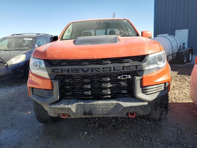 1GCGTEEN2M1236964 - 2021 CHEVROLET COLORADO ZR2 ORANGE photo 5