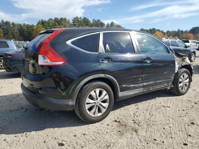 2HKRM4H53CH600487 - 2012 HONDA CR-V EX BLACK photo 3