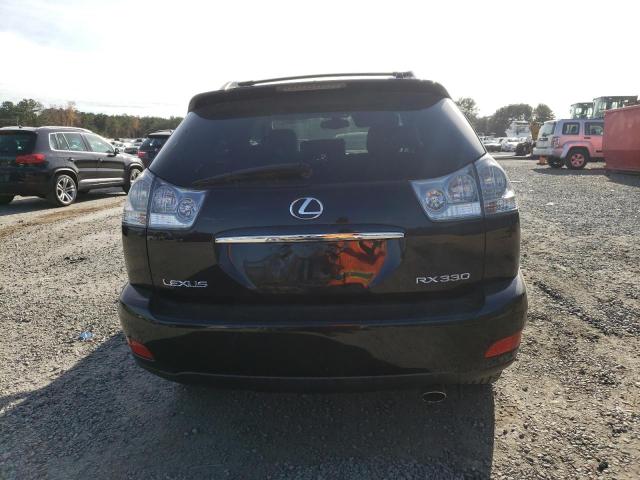 2T2HA31U94C037493 - 2004 LEXUS RX 330 BLACK photo 6