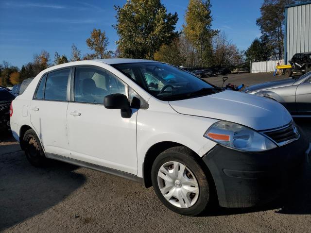 3N1BC1AP6AL408284 - 2010 NISSAN VERSA S WHITE photo 4