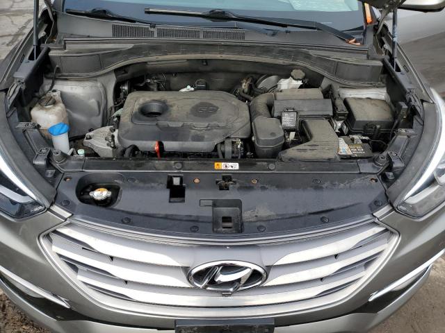 5NMZUDLB1JH057325 - 2018 HYUNDAI SANTA FE S GRAY photo 12