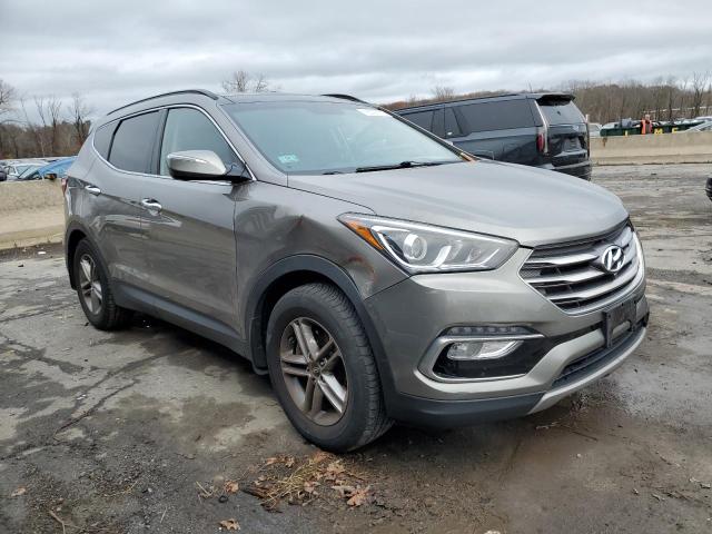 5NMZUDLB1JH057325 - 2018 HYUNDAI SANTA FE S GRAY photo 4