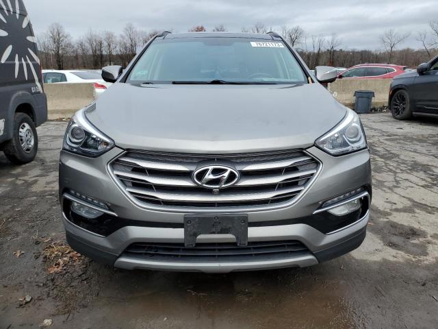 5NMZUDLB1JH057325 - 2018 HYUNDAI SANTA FE S GRAY photo 5